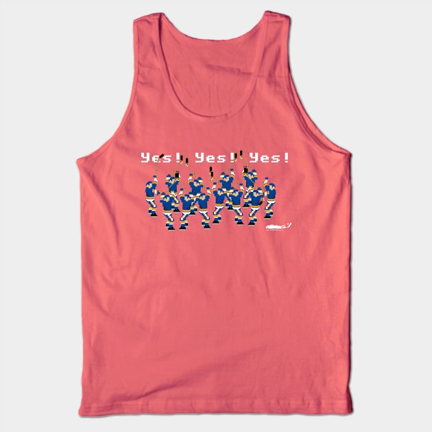 Yes! Yes! Yes! Tank Top by CoastToPost